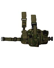 Molle beenholster rechtshandig digital WDL camo