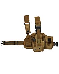 Molle beenholster rechtshandig khaki