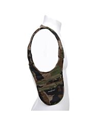 Schouderholster portemonnee woodland camo