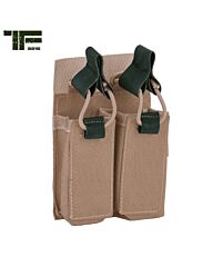 TF-2215 Double pistol pouch Coyote