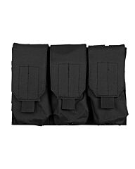 101inc Triple M4 mag pouch zwart