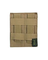 101inc Double Elastic pistol mag pouch Coyote