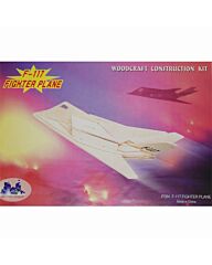 Houten bouwpakket F-117 vliegtuig