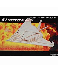 Houten bouwpakket B2 fighter plane