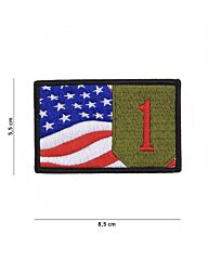 Embleem stof 1st Infantry vlag