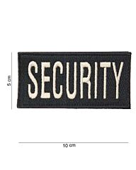 Embleem Security (dik) zwart