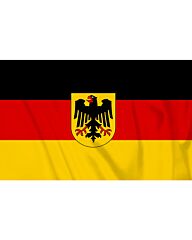 vlag Duitsland + adelaar