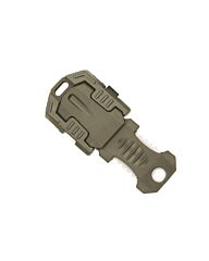 Molle quick release knife mini groen