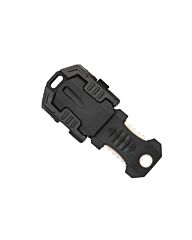 Molle quick release knife mini zwart