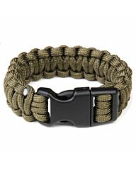 Paracord bracelet K2016B 8inch groen