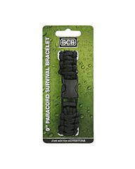 BCB Paracord 9 inch zwart