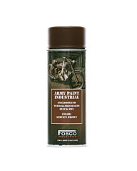 Fosco spuitbus legerverf 400ml Service Brown