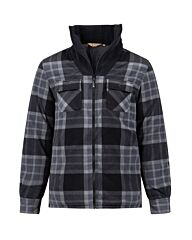 Life-Line Flores Gevoerd Fleece Vest/Jas Grey Check