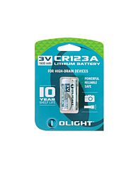 Olight Batterij CR123A Lithium 3V 1600mAh (OLB3-123A)