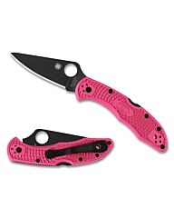 Spyderco Zakmes Delica 4 Lightweight Pink / Black CPM S30V PE