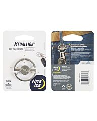 Nite Ize Medallion Karabijnhaak Zilver