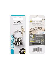 Nite Ize MicroLink KeyRing Zilver