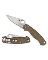 Spyderco Zakmes Paramilitary 2 Brown CPM Cruwear PE