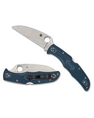 Spyderco Zakmes Endura 4 Lightweight Wharncliffe Blue K390 PE