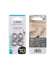 Nite Ize Z-Series Karabijnhaak 2-Pack Zilver 1