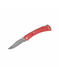 Buck zakmes 110 Slim EDC Folding Hunter Red clampack