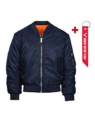 Fostex Bomberjack Blauw Incl Gratis Sleutelhanger