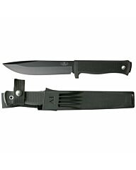 Fällkniven Outdoormes Army Survival Knife Black, Zytel Sheath