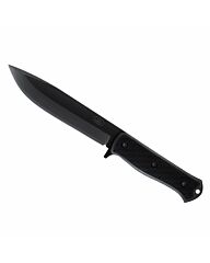 Fällkniven Outdoormes Survival Knife, Black Blade, Zytel sheath