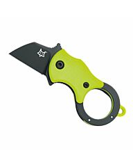 Fox Zakmes Mini-TA Folding Green w/ Black Blade