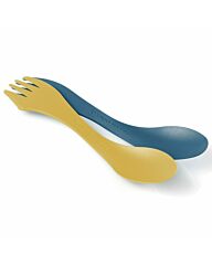 Light My Fire Spork Lefty Bio 2pack linkshandig Musty Yellow / Hazy Blue