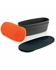 Light My Fire SnapBox Oval Orange/Black set van 2