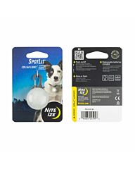 Nite Ize Pet SpotLit Halsbandlamp Wit