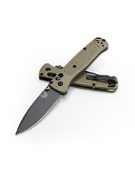 Benchmade Zakmes Bugout Gray blade/Green Handle PE