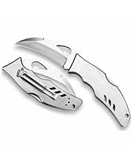 Spyderco Zakmes Byrd Crossbill Silver 8Cr13MoV PE