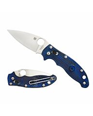 Spyderco Zakmes Manix 2 Lightweight Translucent Blue CTS BD1 PE