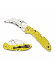 Spyderco Zakmes Tasman Salt 2 Yellow H-1 SE 