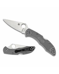 Spyderco Zakmes Delica 4 Lightweight Grey VG-10 PE