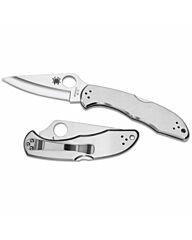 Spyderco Zakmes Delica 4 Silver VG-10 PE 