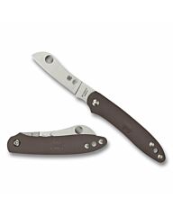 Spyderco Zakmes Roadie Brown N690Co PE 