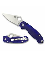 Spyderco Zakmes Para 3 Dark Blue S110V PE 