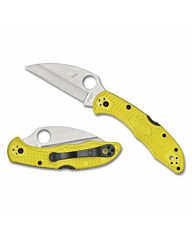 Spyderco Zakmes Salt 2 Wharnecliffe Yellow H-1 PE