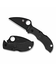 Spyderco Zakmes ManBug Lightweight Warnecliffe Black / Black VG-10