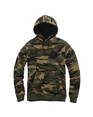 Vintage Industries Derby hooded sweatshirt woodland camo