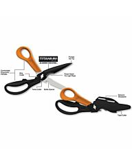 Fiskars Cuts and More schaar Titanium 6 functies